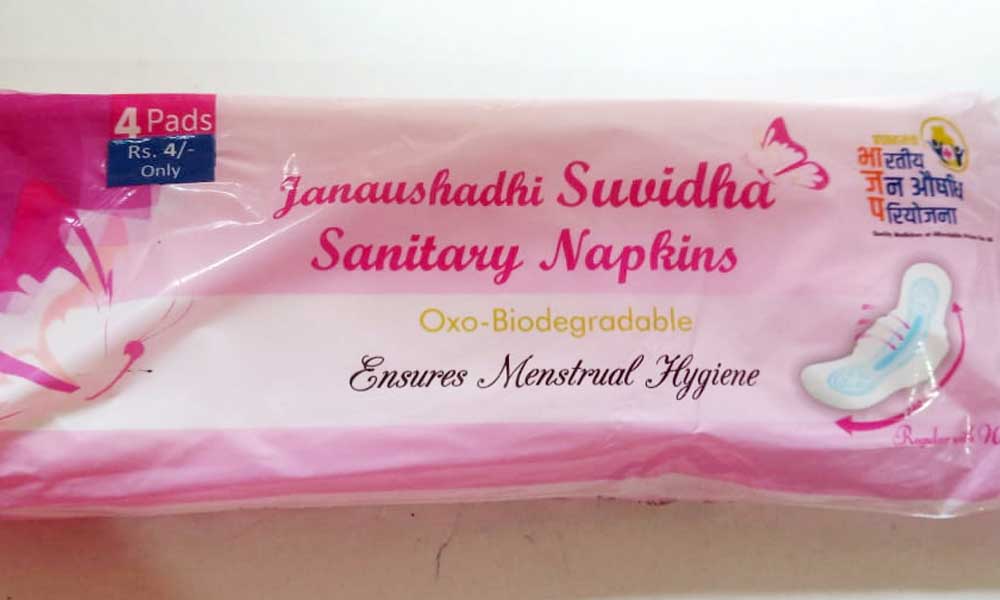 Now, sanitary pads for Rs 1 at Jan Aushadhis