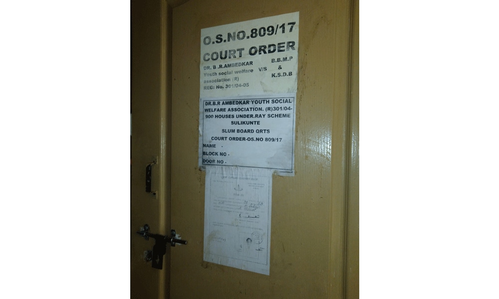 Court order and the BBMP identification 